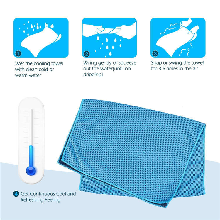 Pro-Grade Instant Ice Cooling Towel